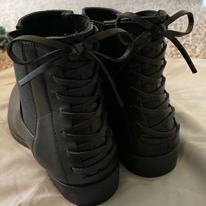 Black booties. Charlotte Russe